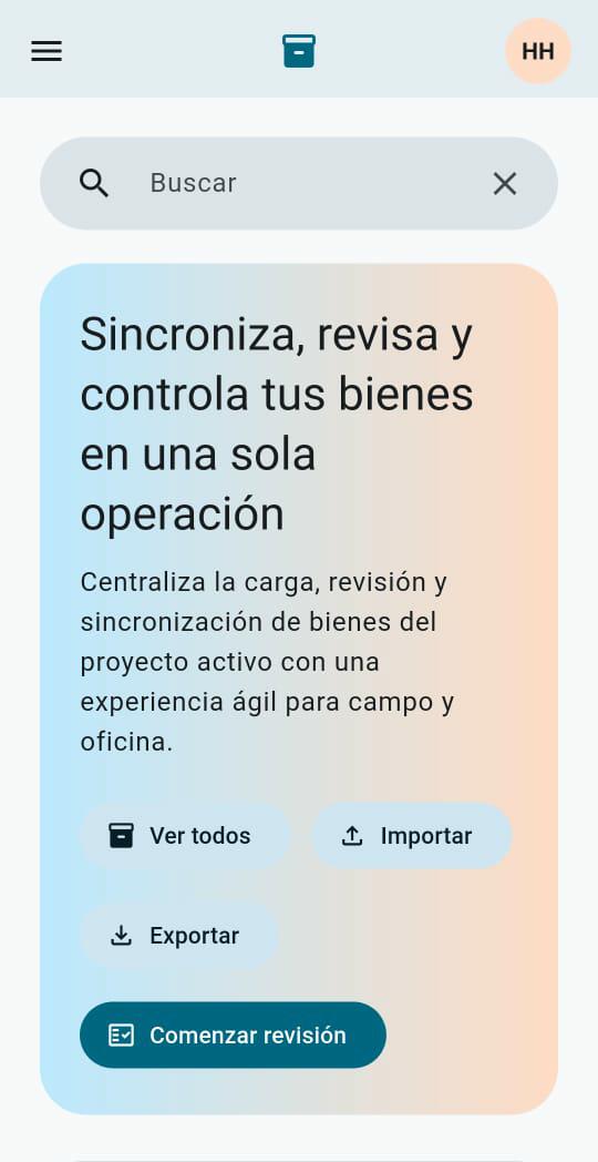 CoreAsset app screenshot
